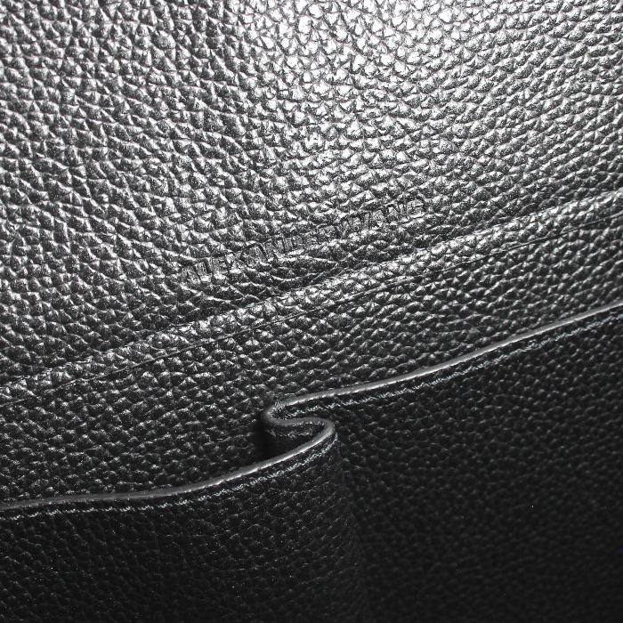 Sac cabas Alexander Wang en cuir grainé noir - Detail D3
