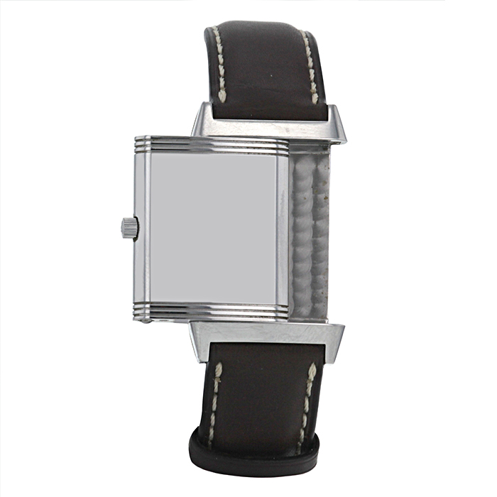 Montre Jaeger Lecoultre Reverso en acier Ref :  250886 Vers  2000 - Detail D2