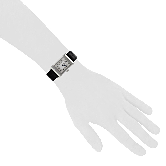 Orologio Jaeger Lecoultre Grande Reverso Ultra Thin in acciaio Circa 2010 - Detail D1