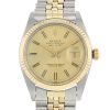 Rolex Datejust watch in 14k yellow gold and stainless steel Ref:  16013 Circa  1979 - 00pp thumbnail