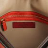 Valentino Garavani Rockstud pouch in red leather - Detail D4 thumbnail