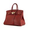 Hermes Birkin 35 cm handbag in red togo leather - 00pp thumbnail