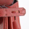 Bolso de mano Hermes Birkin 35 cm en cuero togo rojo - Detail D4 thumbnail