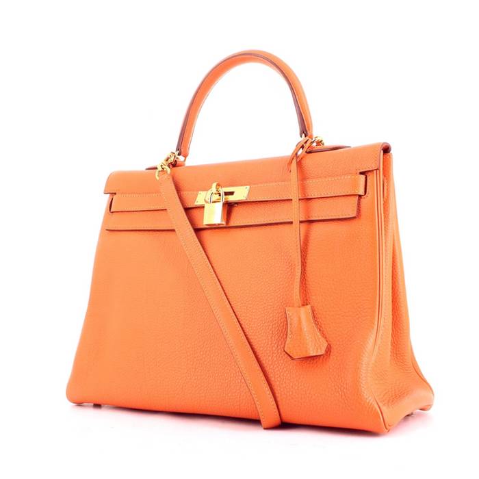 hermes kelly 35 orange