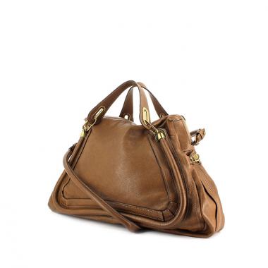 Chloé Paraty handbag in brown leather