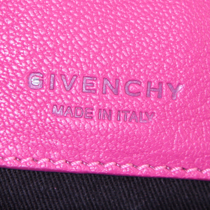 Givenchy Obsedia handbag in pink leather - Detail D3