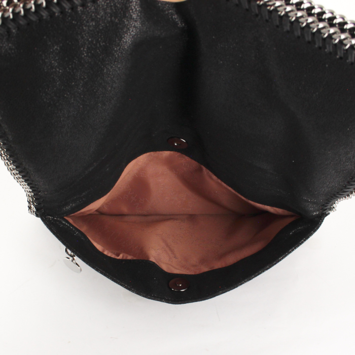 Stella McCartney pouch in black canvas - Detail D3