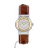 Boucheron Reflet-Solis watch in gold and stainless steel Ref:  1990 - 360 thumbnail