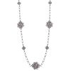 Buccellati long necklace in silver - 00pp thumbnail
