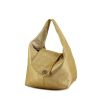 Chanel handbag in gold glittering leather - 00pp thumbnail