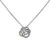 Chanel Camélia Fil small model necklace in white gold and diamonds - 00pp thumbnail