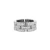 Cartier Maillon Panthère ring in white gold and diamonds - 00pp thumbnail