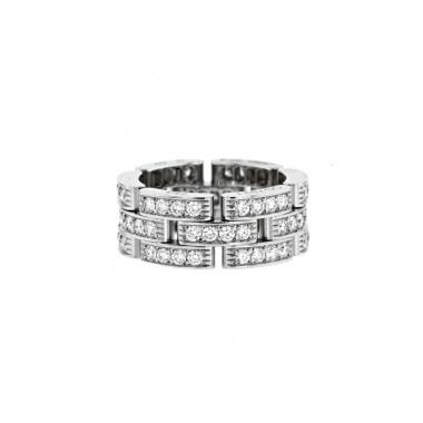 Cartier Maillon Panthère ring in white gold and diamonds