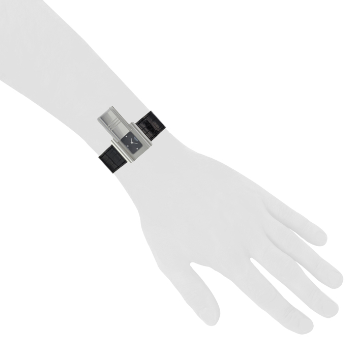 Reloj Hermes de acero - Detail D1