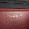 Sac à main Chanel Mademoiselle en toile jersey noire - Detail D3 thumbnail