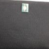 Borsa Mademoiselle in tela jersey nera - Detail D5 thumbnail