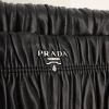 Prada Gaufre large model pouch in black leather - Detail D5 thumbnail