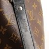 Bolso zurrón Louis Vuitton Tadao en lona Monogram y cuero negro - Detail D5 thumbnail