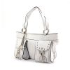 Versace handbag in white leather - 00pp thumbnail