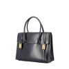 Hermes Drag handbag in dark blue box leather - 00pp thumbnail