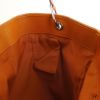 Shopping bag in tela monogram e pelle marrone - Detail D4 thumbnail
