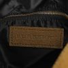 Burberry handbag in brown suede - Detail D4 thumbnail