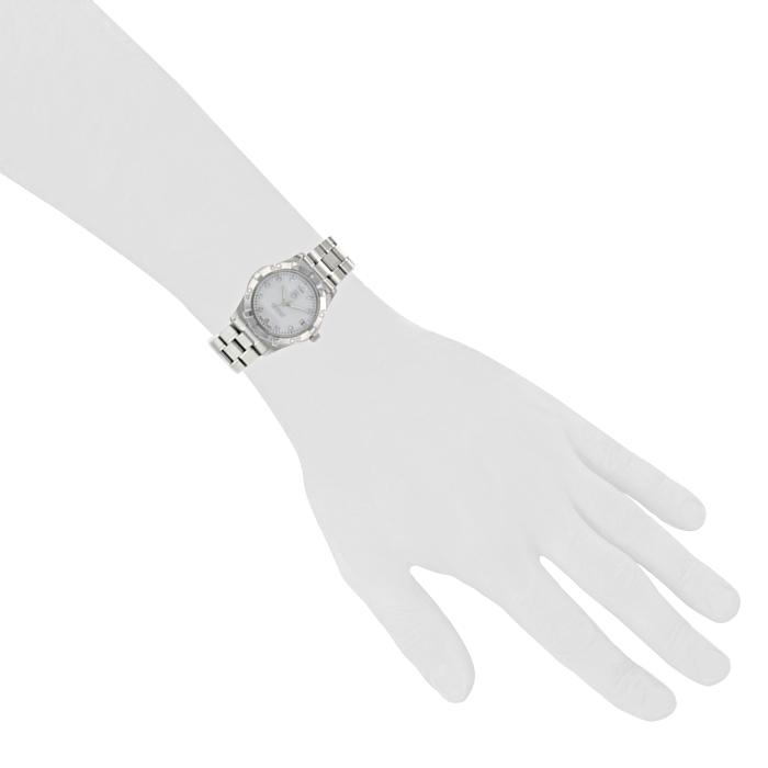 TAG Heuer Aquaracer Lady watch in stainless steel Circa 2010 - Detail D1