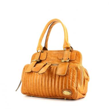 Borsa Bay in pelle gold