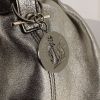 Lanvin handbag in silver leather - Detail D4 thumbnail