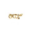 Bague Dior Oui en or jaune et diamant - 00pp thumbnail