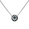Boucheron Ava necklace in white gold,  diamonds and sapphires and in aquamarine - 00pp thumbnail