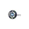 Boucheron Ava ring in white gold,  diamonds and sapphires and in aquamarine - 00pp thumbnail