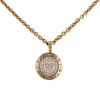 Bulgari Bulgari Bulgari necklace in pink gold and diamonds - 00pp thumbnail