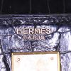 Borsa a tracolla Hermès Kelly 35 cm in coccodrillo marino nero - Detail D3 thumbnail