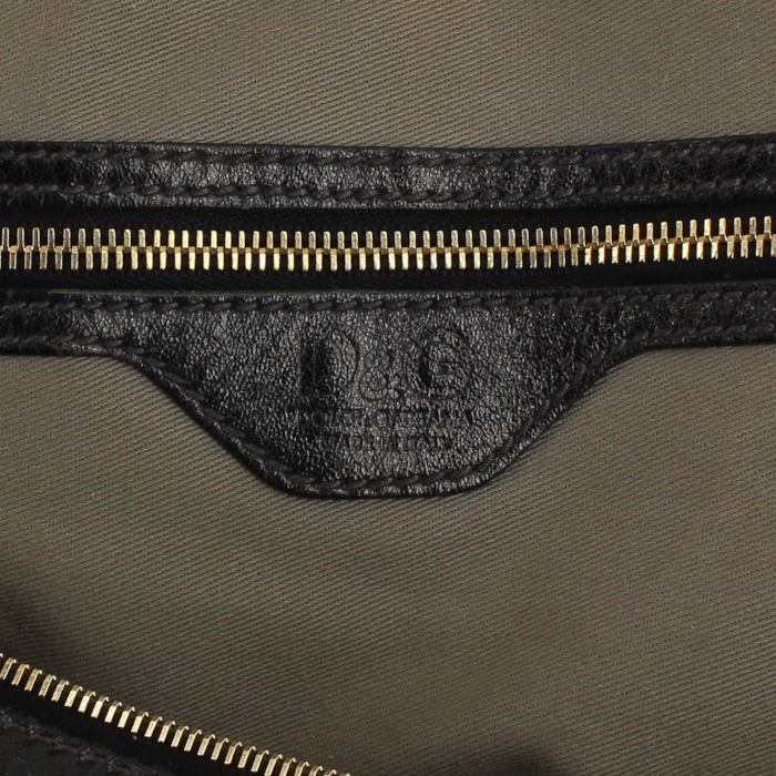 Borsa in pelle nera - Detail D4