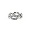 Bague Cartier Coeur et Symbole en or blanc et diamants - 00pp thumbnail