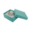 Bracciale rigido aperto Tiffany & Co Olive Leaf in argento - Detail D2 thumbnail