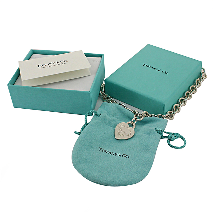 Collar Tiffany 
Co Return To Tiffany en plata - Detail D2