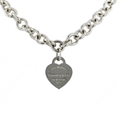Collier Tiffany & Co Return To Tiffany en argent