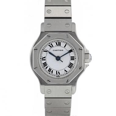 Cartier Santos watch in stainless steel Circa  1990