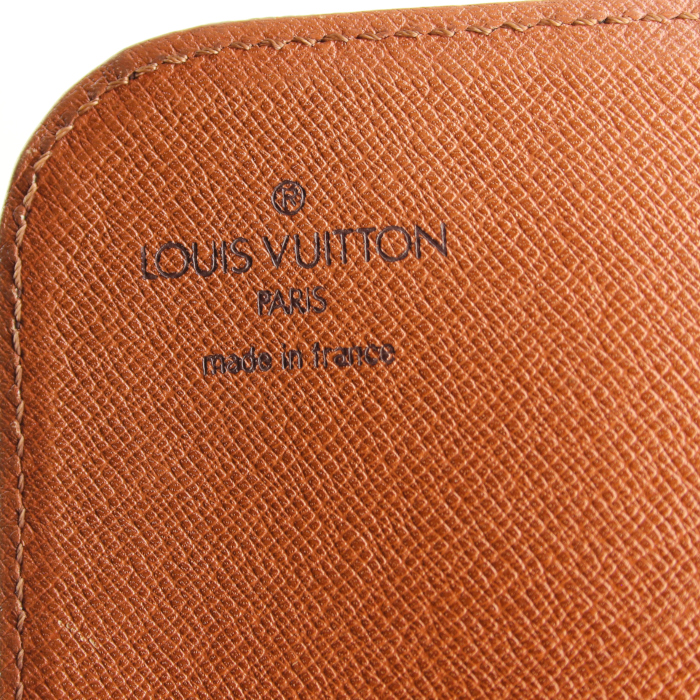 Louis Vuitton messenger bag in monogram canvas and natural leather - Detail D3
