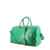 Saint Laurent Duffle handbag in green leather - 00pp thumbnail