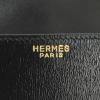 Hermes Drag handbag in black box leather - Detail D3 thumbnail