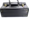 Hermes Drag handbag in black box leather - Detail D4 thumbnail