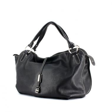 Borsa in pelle nera