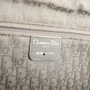 Dior shopping bag in blue and beige leather - Detail D4 thumbnail