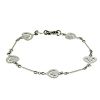 O.J. Perrin Légende bracelet in white gold - 00pp thumbnail