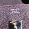 Bolso de mano Hermes Birkin 35 cm en cuero togo violeta - Detail D3 thumbnail