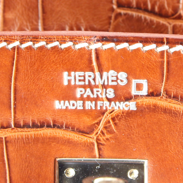 Borsa Birkin 25 cm in alligatore - Detail D3