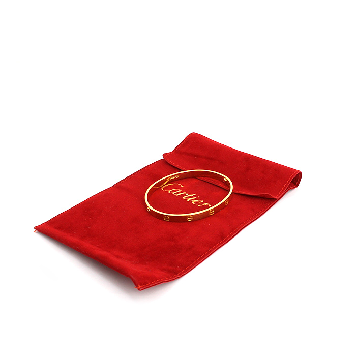 Cartier Love bracelet in yellow gold - Detail D2